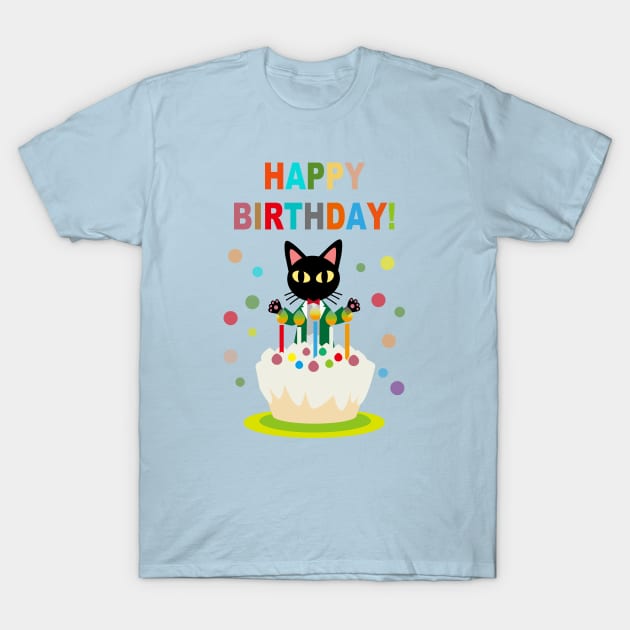 Happy Birthday T-Shirt by BATKEI